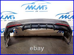 12-18 Bmw 3 Series F31 Genuine Rear Bumper With Diffuser Pdc In Grey 8054211