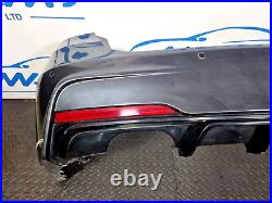 12-18 Bmw 3 Series F31 Genuine Rear Bumper With Diffuser Pdc In Grey 8054211