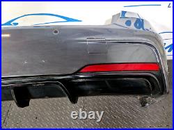 12-18 Bmw 3 Series F31 Genuine Rear Bumper With Diffuser Pdc In Grey 8054211