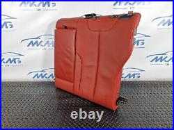 12-18 Bmw 4 Series F36 LCI M-sport Rear Left N/s Red Leather Backrest Seat