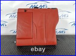 12-18 Bmw 4 Series F36 LCI M-sport Rear Left N/s Red Leather Backrest Seat