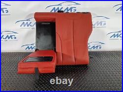 12-18 Bmw 4 Series F36 LCI M-sport Rear Left N/s Red Leather Backrest Seat