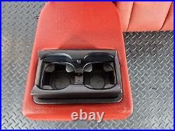 12-18 Bmw 4 Series F36 LCI M-sport Rear Left N/s Red Leather Backrest Seat