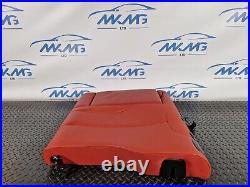 12-18 Bmw 4 Series F36 LCI M-sport Rear Left N/s Red Leather Backrest Seat