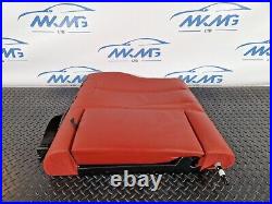 12-18 Bmw 4 Series F36 LCI M-sport Rear Left N/s Red Leather Backrest Seat