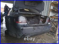 2006 BMW 5 Series E60 04-07 M Sport BLACK Saloon Rear Bumper with sensors