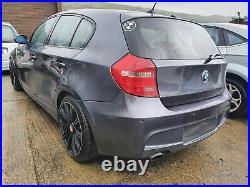 2008 BMW 1 SERIES M SPORT MK1 LCI (E87) HATCHBACK Rear Bumper Cover-GREY