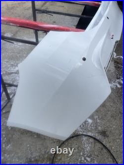 2012 2018 Bmw 3 Series F30 M Sport Saloon Genuine Rear Bumper In White 2012 2018 Bmw 3 Series F30 M Sport Saloon Genuine Rear Bumper In White