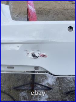 2012 2018 Bmw 3 Series F30 M Sport Saloon Genuine Rear Bumper In White 2012 2018 Bmw 3 Series F30 M Sport Saloon Genuine Rear Bumper In White
