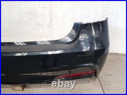 2012-2019 F30 Bmw 3 Series Saloon M Sport Rear Bumper + Parking Sensors Black 2012-2019 F30 Bmw 3 Series Saloon M Sport Rear Bumper + Parking Sensors Black