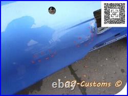 2013 Bmw 3 Series F30 340i M Sport Rear Bumper Skin Estoril Blue Genuine