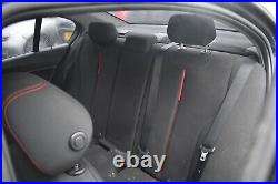 2014 Bmw 3 Series F30 318d Sport Upper Seat Black & Red Cloth