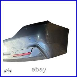 2015 Bmw 4 Series F32 M Sport Pre LCI Rear Complete Bumper Pdc Panel Grey B39