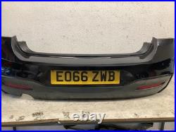 2016 Bmw 1 Series M Sport F20 LCI Complete Rear Bumper In Sapphire Black Zwb