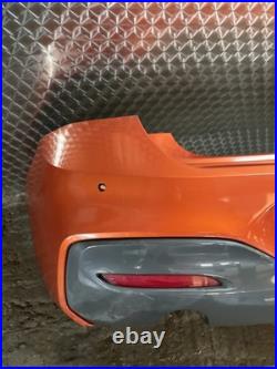 2017 Bmw F20 1 Series M Sport Rear Bumper Panel In Orange B44 LCI Facelift