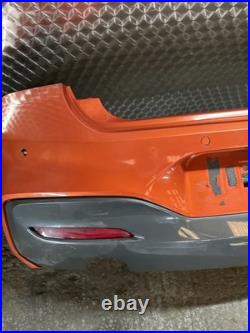 2017 Bmw F20 1 Series M Sport Rear Bumper Panel In Orange B44 LCI Facelift