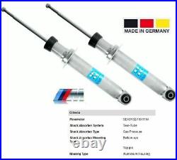 2X REAR SHOCK ABSORBERS + SPRINGS SET for BMW 5 M-SPORT (E60) 525d 2004-2010