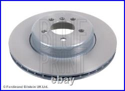 2x Brake Discs Pair Vented fits BMW 528 F07 2.0 Rear 13 to 17 N20B20A 345mm Set