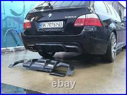 ABS Plastik BMW E60 E61 rear diffuser mtech sport spoiler lip 1 2 4 exhaust