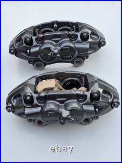 BMW 1 2 3 4 SERIES M SPORT BRAKE CALIPER SET 340mm Front 345mm Rear BREMBO GREY