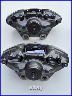 BMW 1 2 3 4 SERIES M SPORT BRAKE CALIPER SET 340mm Front 345mm Rear BREMBO GREY