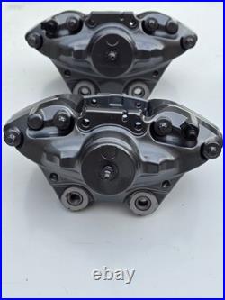 BMW 1 2 3 4 SERIES M SPORT BRAKE CALIPER SET 340mm Front 345mm Rear BREMBO GREY