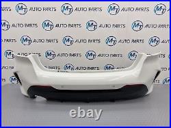 BMW 1 SERIES COMPLETE M SPORT REAR BUMPER F40 116d WHITE 300