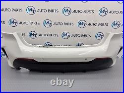 BMW 1 SERIES COMPLETE M SPORT REAR BUMPER F40 116d WHITE 300