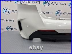 BMW 1 SERIES COMPLETE M SPORT REAR BUMPER F40 116d WHITE 300