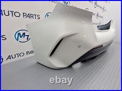 BMW 1 SERIES COMPLETE M SPORT REAR BUMPER F40 116d WHITE 300