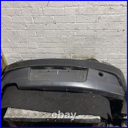 BMW 1 SERIES E87 E81 M SPORT COMPLETE REAR BUMPER IN black SAPHIRE