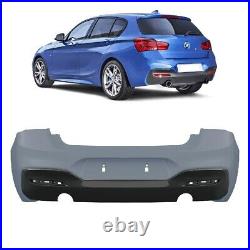 BMW 1 SERIES F20, F21 2015-2019 FACELIFT M-SPORT 140i REAR BUMPER WITH PDC