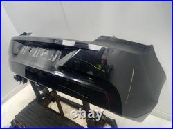 BMW 1 SERIES Rear Bumper 2011-2015 Hatchback BLACK SAPPHIRE METALLIC (475) 5112