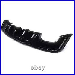 BMW 1 Series Coupe E82 Gloss Black Rear Diffuser Lip Valance Bumper M Sport 7-13