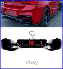 BMW 1 Series F20 F21 M Sport M135i M140i Rear Diffuser Bumper with LED Light BMW 1 Series F20 F21 M Sport M135i M140i Rear Diffuser Bumper with LED Light