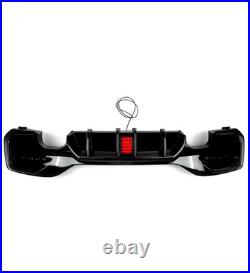 BMW 1 Series F20 F21 M Sport M135i M140i Rear Diffuser Bumper with LED Light BMW 1 Series F20 F21 M Sport M135i M140i Rear Diffuser Bumper with LED Light