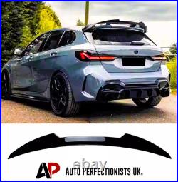 BMW 1 Series F40 Rear Gloss Black Roof Spoiler Lip Wing M Sport Performance 2020 BMW 1 Series F40 Rear Gloss Black Roof Spoiler Lip Wing M Sport Performance 2020