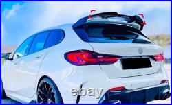 BMW 1 Series F40 Rear Gloss Black Roof Spoiler Lip Wing M Sport Performance 2020 BMW 1 Series F40 Rear Gloss Black Roof Spoiler Lip Wing M Sport Performance 2020