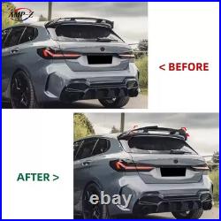 BMW 1 Series F40 Rear Gloss Black Roof Spoiler Lip Wing M Sport Performance 2020 BMW 1 Series F40 Rear Gloss Black Roof Spoiler Lip Wing M Sport Performance 2020