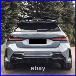BMW 1 Series F40 Rear Gloss Black Roof Spoiler Lip Wing M Sport Performance 2020 BMW 1 Series F40 Rear Gloss Black Roof Spoiler Lip Wing M Sport Performance 2020