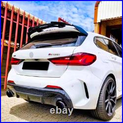 BMW 1 Series F40 Rear Gloss Black Roof Spoiler Lip Wing M Sport Performance 2020 BMW 1 Series F40 Rear Gloss Black Roof Spoiler Lip Wing M Sport Performance 2020