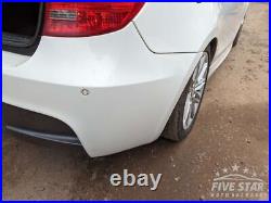 BMW 1 Series Rear Bumper 2011 Hatchback COMPLETE 4/5dr M SPORT White (07-11)