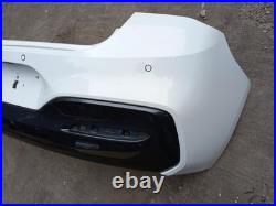 BMW 1 Series Rear Bumper M Sport (Has Some Scuffs) Alpinweiss III(300) 2015