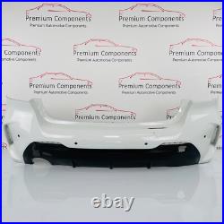 BMW 1 Series Rear Bumper Skin Genuine White F40 M Sport 2019 2023 R69 BMW 1 Series Rear Bumper Skin Genuine White F40 M Sport 2019 2023 R69