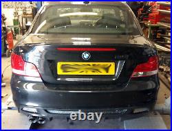 BMW 135i M Sport E82 Rear Silencer Delete Twin 3 Tailpipe A