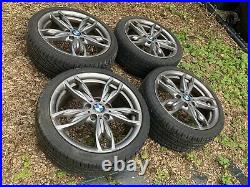 BMW 18 436M M SPORT ALLOY WHEELS TYRES 1 2 SERIES F20 F21 F22 F23 M135i M235i