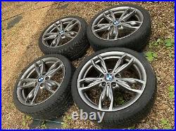 BMW 18 436M M SPORT ALLOY WHEELS TYRES 1 2 SERIES F20 F21 F22 F23 M135i M235i