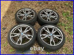 BMW 18 436M M SPORT ALLOY WHEELS TYRES 1 2 SERIES F20 F21 F22 F23 M135i M235i