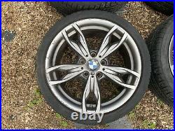 BMW 18 436M M SPORT ALLOY WHEELS TYRES 1 2 SERIES F20 F21 F22 F23 M135i M235i