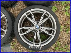 BMW 18 436M M SPORT ALLOY WHEELS TYRES 1 2 SERIES F20 F21 F22 F23 M135i M235i